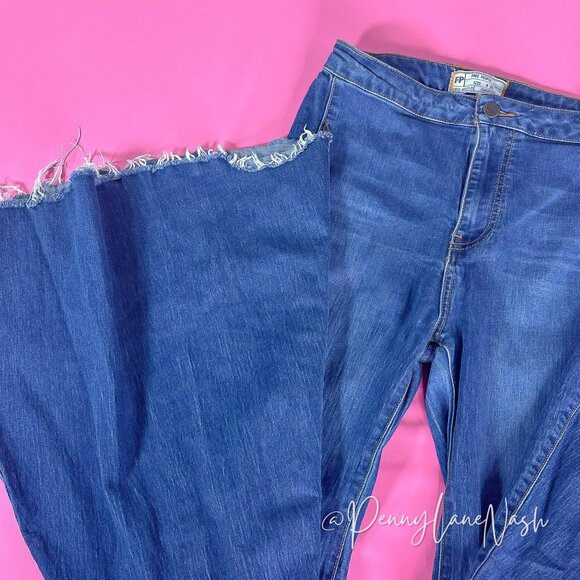 Free People We The Free Just Float On Flare Jeans Size 26 - Picture 8 of 14
